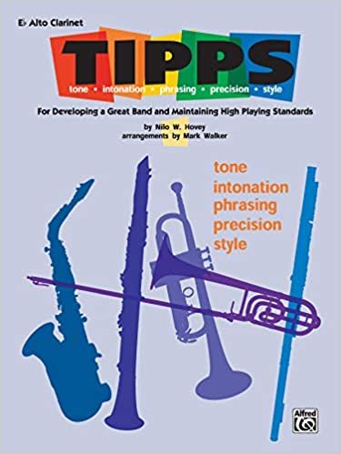 okumak T-I-P-P-S for Bands -- Tone * Intonation * Phrasing * Precision * Style: For Developing a Great Band and Maintaining High Playing Standards (E-Flat Alto Clarinet)