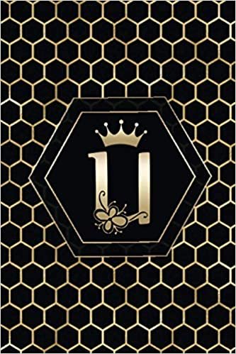 okumak Initial U Monogram Notebook : Letter U Journal Queen Fan Gifts Bee Notebook: Bee Lovers Gifts Personalized Name Journal Bee Monogram Notebook Gifts 6&quot; x 9&quot; 110 Pages ,Soft Cover Matte Finish