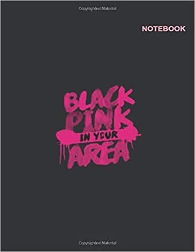 okumak Blackpink mini notebook: Lined Pages, 8.5 x 11, 110 Pages, Backpink in your area Style Cover.