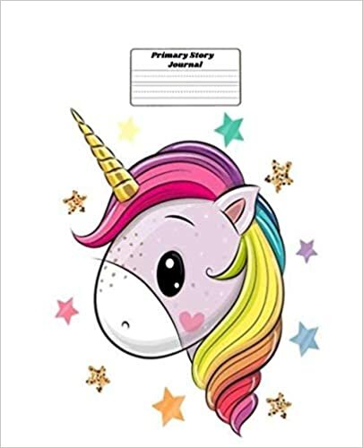 okumak Primary Story Journal |Unicorn: primary notebook with picture space For Grades K-2 &amp; K-3 (120 Story ) (High Quality) (Story Journal For Grades K-2 &amp; K-3, Band 60)