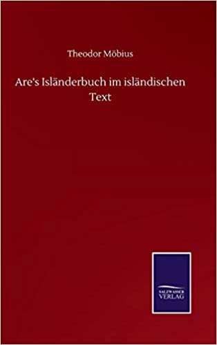 okumak Are&#39;s Isländerbuch im isländischen Text