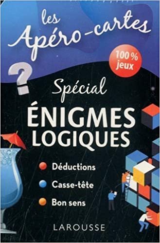 okumak Apéro-cartes Enigmes logiques (Les Apéro-cartes)