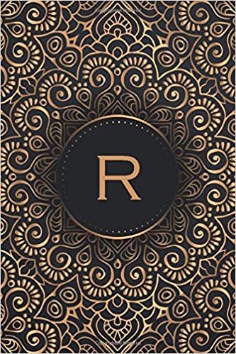 okumak R: Monogrammed Medium Size Notebook with Lined Interior, Page Number and Date Ideal for Taking Notes, Journal, Diary, Daily Planner (Monogrammed Notebooks, Band 18)