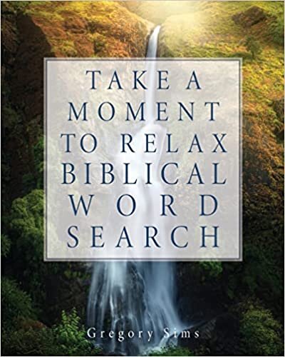 okumak Take a Moment to Relax Biblical Word Search