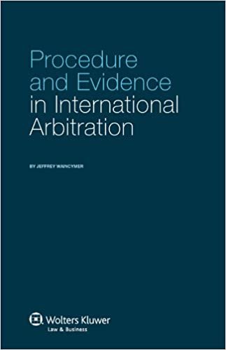 إجراء و الأدلة في مجال International arbitration