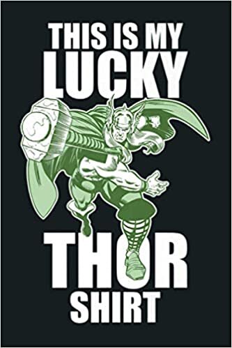 okumak Marvel St Patty S This Is My Lucky Thor Premium: Notebook Planner -6x9 inch Daily Planner Journal, To Do List Notebook, Daily Organizer, 114 Pages