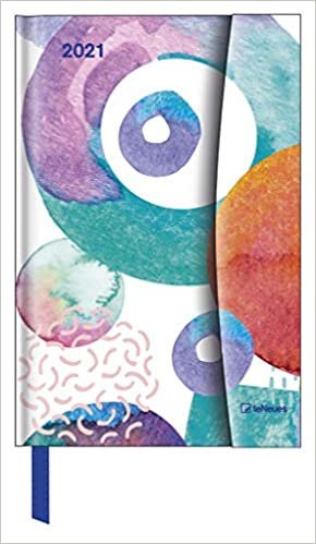 okumak Watercolours 2021 - Diary - Buchkalender - Taschenkalender - 10x15: Magneto Diary