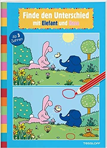 okumak Finde den Unterschied mit Elefant und Hase: Elefantastischer Rätselspaß für Kindergartenkinder