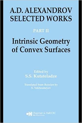 okumak A.D. Alexandrov : Selected Works Part II: Intrinsic Geometry of Convex Surfaces