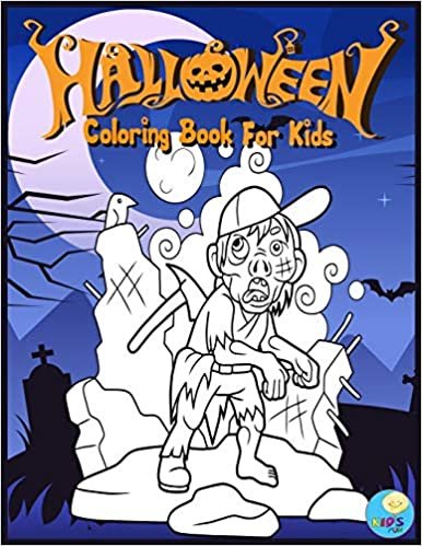 okumak Halloween Coloring Book For Kids: A Spooky Coloring Book including Witches, Ghosts, Pumpkins, and More!