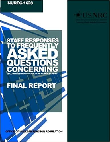 okumak Staff Responses to Frequently Asked Questions Concerning Decommissioning of Nuclear Power Plants