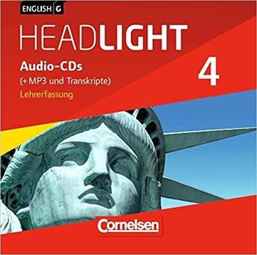 okumak English G Headlight - Allgemeine Ausgabe: Band 4: 8. Schuljahr - Audio-CDs (Vollfassung): Audio-Dateien auch als MP3