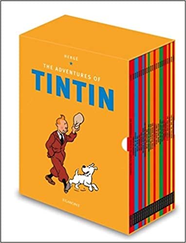 okumak Adventures of Tintin: Complete Paperback Slipcase
