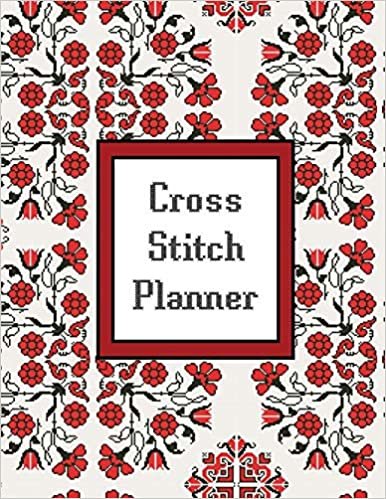 okumak Cross Stitch Planner: Grid Graph Paper Squares, Design Your Own Pattern, Notebook Journal Book