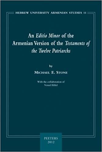 okumak An Editio Minor of the Armenian Version of the Testaments of the Twelve Patriarchs (Hebrew University Armenian Studies)