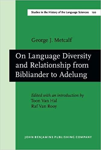 okumak On Language Diversity and Relationship from Bibliander to Adelung (Studies in the History of the Language Sciences)