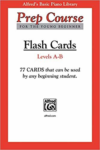 okumak Alfreds Basic Piano Prep Course Flash Cards, Bk A &amp; B: For the Young Beginner (Flash Cards) (Alfreds Basic Piano Library)