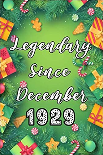 okumak Legendary Since December 1929: Birthday gift for men &amp; women, Birthday Card Alternative, Anniversary Journal