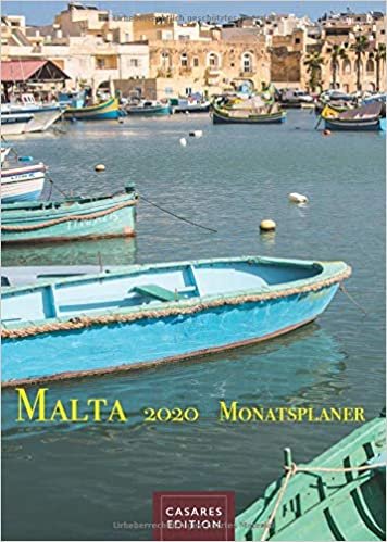 okumak Schawe, H: Malta Monatsplaner 2020 30x42cm