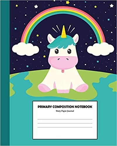 okumak Primary Composition Notebook Story Paper Journal: K-2 School Exercise Book | Picture Box and Dashed Midline | Story Journal for Kids from Kindergarten ... School | 110 Pages Composition Notebook