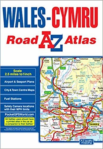 okumak Wales Regional Road Atlas (A-Z Regional Road Atlas)