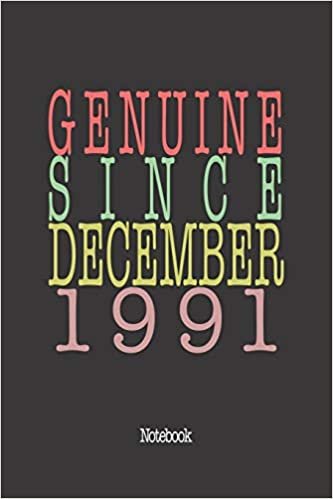 okumak Genuine Since December 1991: Notebook