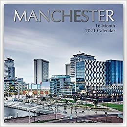 okumak Manchester 2021 - 16-Monatskalender: Original The Gifted Stationery Co. Ltd [Mehrsprachig] [Kalender] (Wall-Kalender)