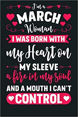 okumak I M A March Woman Birth Month: Notebook Planner - 6x9 inch Daily Planner Journal, To Do List Notebook, Daily Organizer, 114 Pages