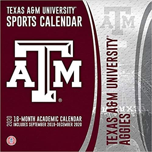 okumak Texas A&amp;M University Aggies 2020 Calendar