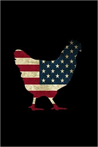 okumak Chicken American flag: Hangman Puzzles | Mini Game | Clever Kids | 110 Lined pages | 6 x 9 in | 15.24 x 22.86 cm | Single Player | Funny Great Gift