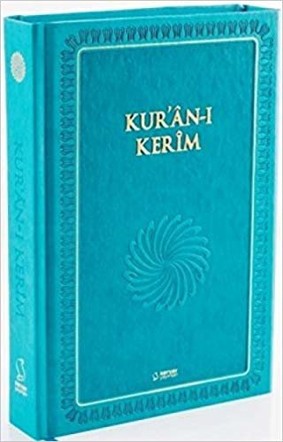 okumak Kur&#39;an-ı Kerim (Büyük Boy - Mıklepli - Turkuaz-Ciltli)
