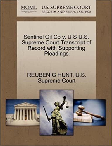 okumak Sentinel Oil Co v. U S U.S. Supreme Court Transcript of Record with Supporting Pleadings
