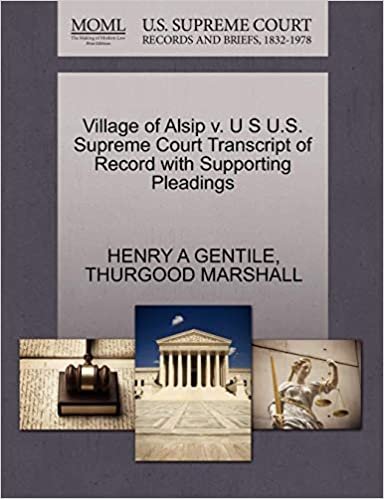okumak Village of Alsip v. U S U.S. Supreme Court Transcript of Record with Supporting Pleadings
