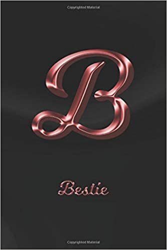 okumak Bestie: Journal Diary | Personalized First Name Personal Writing | Letter B Black Marble Rose Gold Pink Effect Cover | Daily Diaries for Journalists &amp; ... | Write about your Life Hobbies &amp; Interests