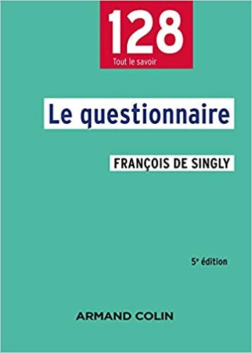 okumak Le questionnaire - 5e éd. (128)