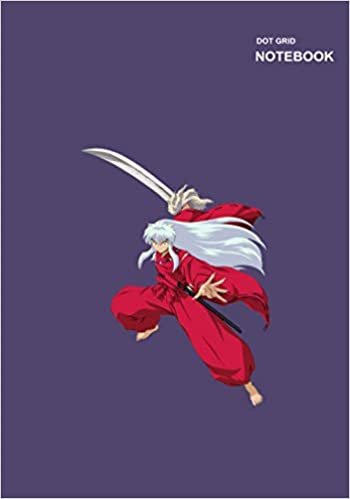 Inuyasha notebook for kids and s: 7" x 10", Dot Grid, 110 White Pager.