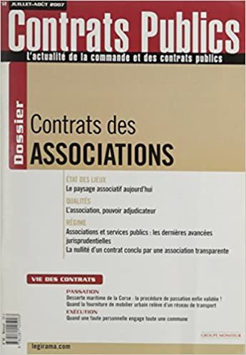 okumak ACTUALITE CDE CONTRATS PUBLICS N°68 (LM.MARCHE CONT.)