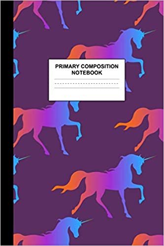 okumak Primary Composition Notebook: Writing Journal for Grades K-2 Handwriting Practice Paper Sheets - Cute Unicorn School Supplies for Girls, Kids and ... 1st and 2nd Grade Workbook and Activity Book