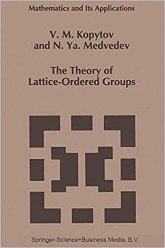 okumak The Theory of Lattice-Ordered Groups (Mathematics and Its Applications (closed))