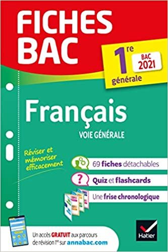 okumak Fiches bac Français 1re générale Bac 2021: nouveau programme de Première (2020-2021) (Fiches Bac (20))
