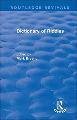 okumak Dictionary of Riddles (Routledge Revivals)