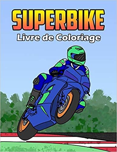 okumak Superbike Livre de Coloriage