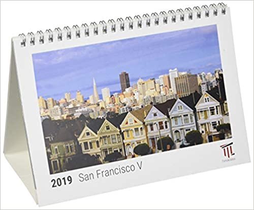 okumak San Francisco V 2019 - Timokrates Tischkalender, Bilderkalender, Fotokalender - DIN A5 (21 x 15 cm)