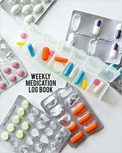 okumak Weekly Medication Log Book: Medication Tracker. Record Each Medication, Dose &amp; Time You Take It. Simple Medication Management Journal.