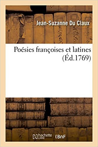 okumak Poésies Françoises Et Latines (Littérature)