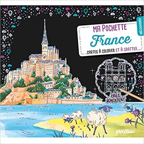 okumak Ma pochette France - Cartes à gratter et à colorier