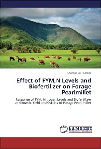 okumak Effect of FYM,N Levels and Biofertilizer on  Forage Pearlmillet: Response of FYM, Nitrogen Levels and Biofertilizer on Growth, Yield and Quality of Forage Pearl millet