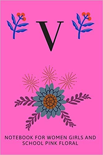 okumak V: Notebook for Women, Girls and School, Pink Floral
