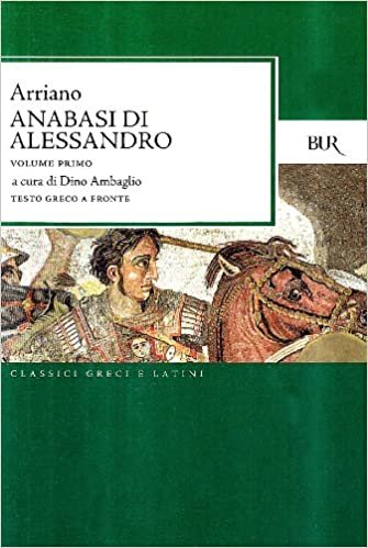 okumak L&#39;anabasi di Alessandro. Testo greco a fronte