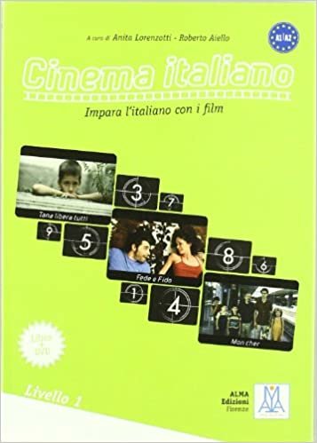 okumak Cinema Italiano 1 (Kitap+DVD) Filmlerle İtalyanca-Temel Seviye A1-A2 Impara l’italiano Con i Film